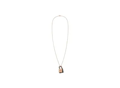 Hermes Small O Kelly Pendant Swift "Rose Gold/Noir"