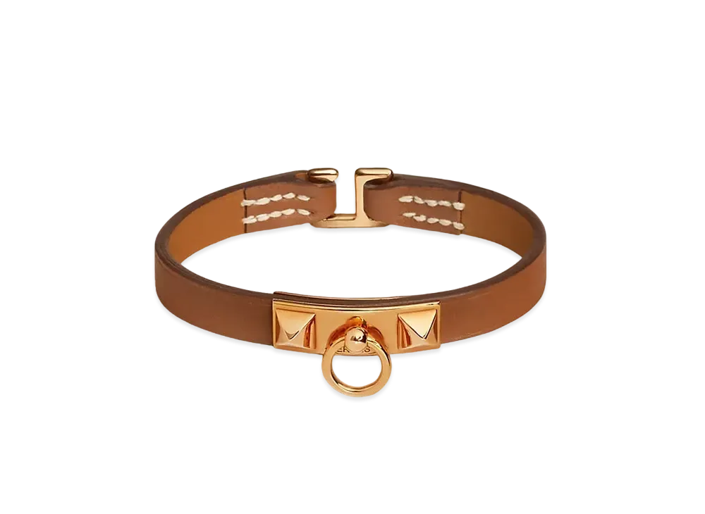 Hermes Rivale Mini Bracelet "Gold/Gold"