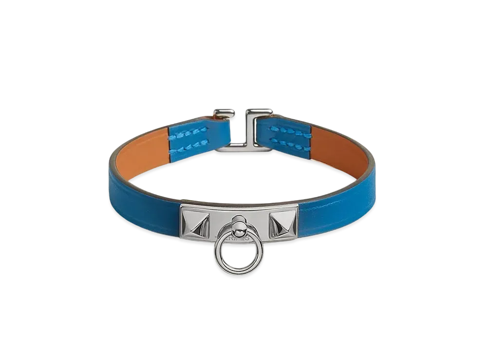 Hermes Rivale Mini Bracelet "Mykonos/Palladium"