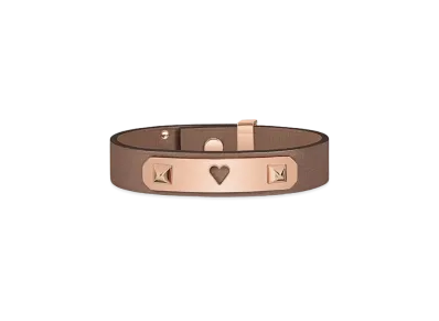 Hermes As De Coeur Bracelet "Etoupe"