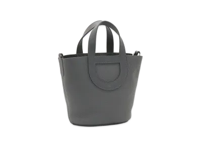Hermes Women's In The Loop 18 Taurillon Clemence x Veau Swift Handbag "Gris Misty"