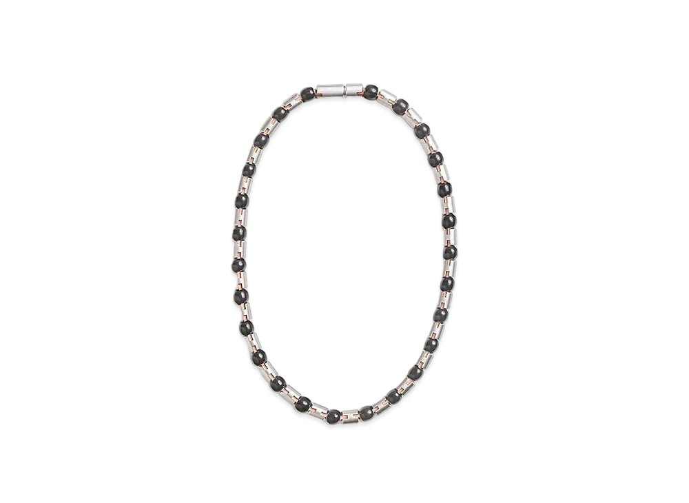 Hermes H Perles Necklace "Naturel Bouton D'or"