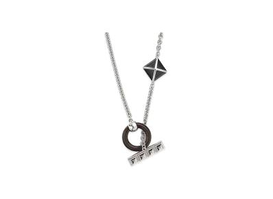 Hermes Medor XO Necklace "Noir"