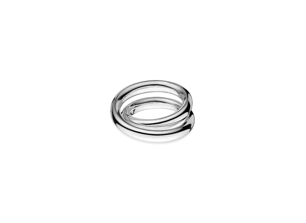 エルメス ヴェルティージュ リング "シルバー" H104261B000