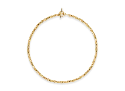 Hermes Chaine D'ancre Necklace TPM "Yellow Gold"