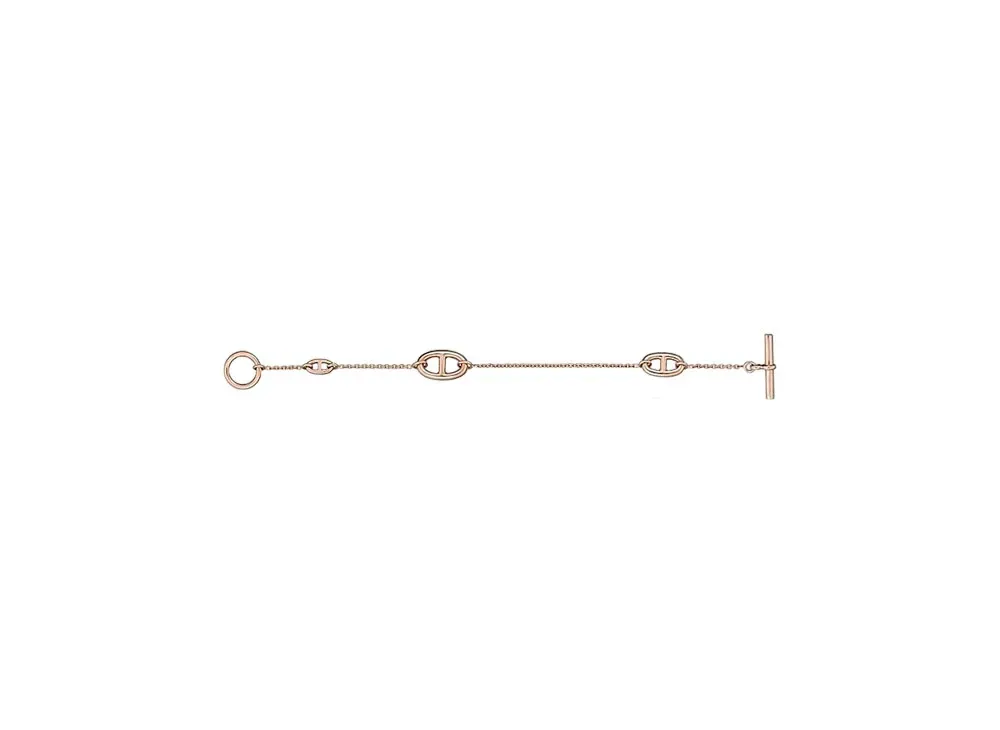 Hermes Farandole Bracelet Small Model "Rose Gold"