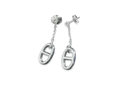 Hermes Farandole Earrings Medium Model "Silver"