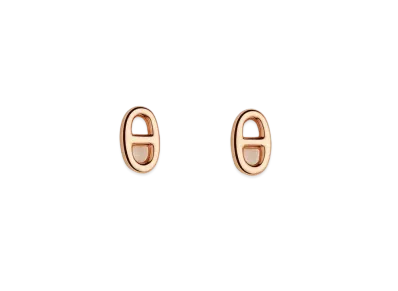 Hermes Farandole Earrings Very Small Model "Rose Gold"