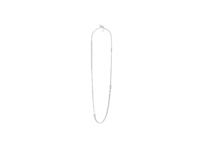 Hermes New Farandole Long Necklace "Silver"