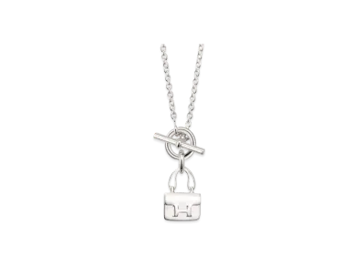 Hermes Amulettes Constance Pendant "Silver"
