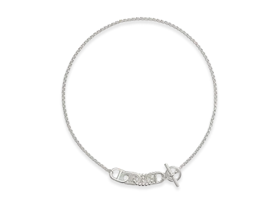 Hermes Chaine D'ancre Alea II Necklace PM "Silver"