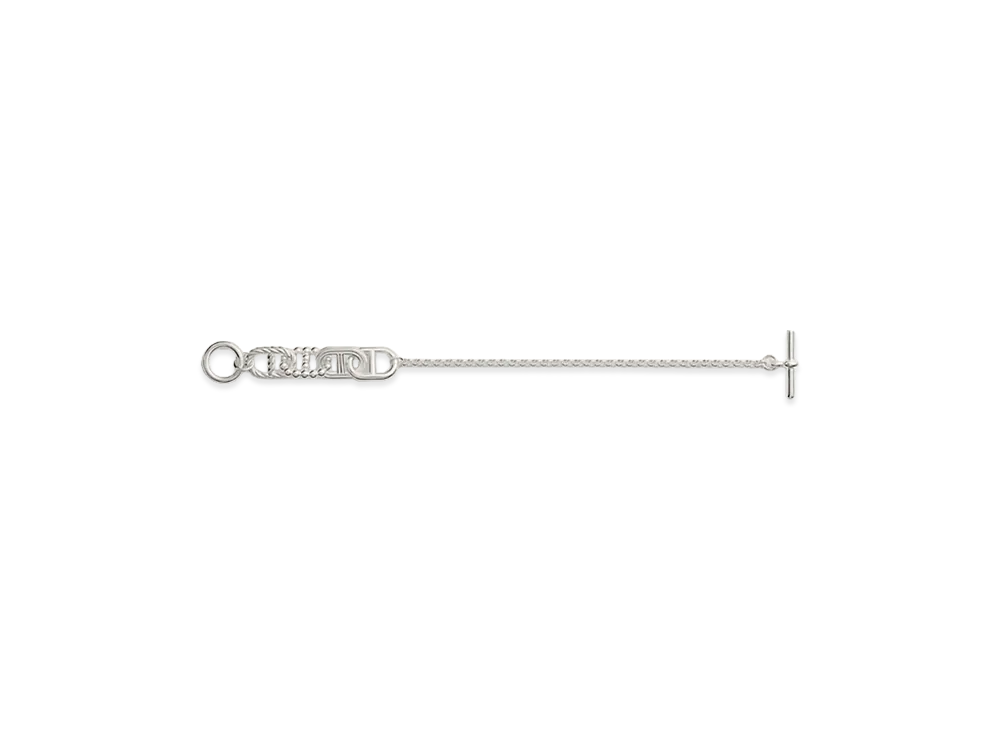 Hermes Chaine D'ancre Alea II Bracelet PM "Silver"