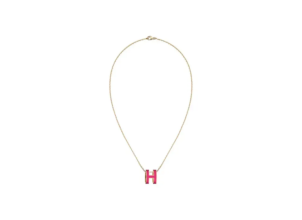 Hermes Pop H Pendant "Gold/Rose Extreme"