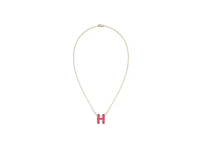 Hermes Pop H Pendant "Gold/Rose Extreme"