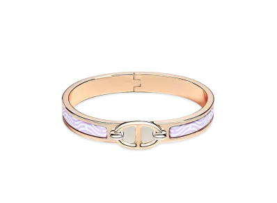 Hermes Mini Clic Chaine D'ancre Funny Ice Cream Bracelet "Hypno/Pink Gold"