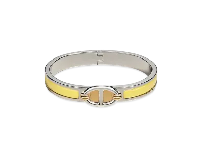 Hermes Mini Clic Chaine D'ancre Bracelet "Jaune D'or/Palladium"
