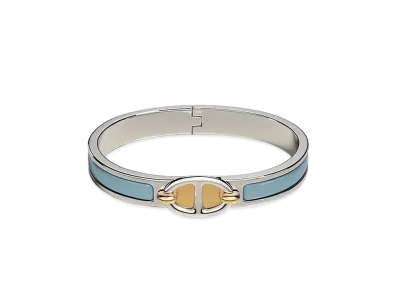 Hermes Mini Clic Chaine D'ancre Bracelet "Chardon/Palladium"