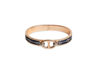 Hermes Mini Clic Chaine D'ancre Bracelet "Rose Gold/Lilac"