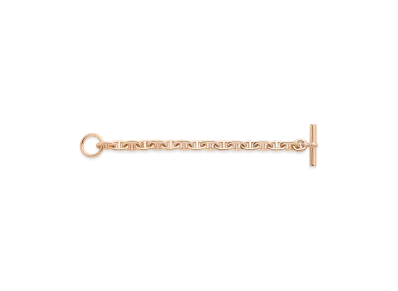 Hermes Chaine D'ancre MM K18 Bracelet "Rose Gold"
