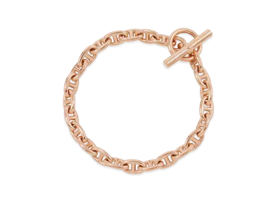 Hermes Chaine D'ancre TPM K18 Bracelet "Rose Gold"