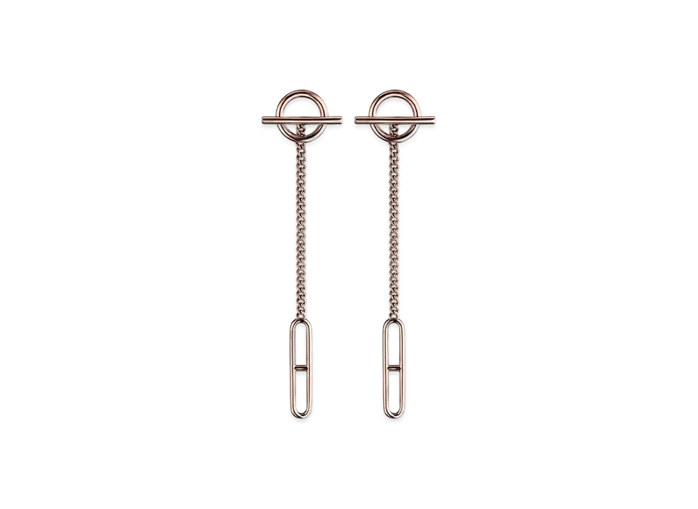 Hermes Echappee Earring "Rose Gold"