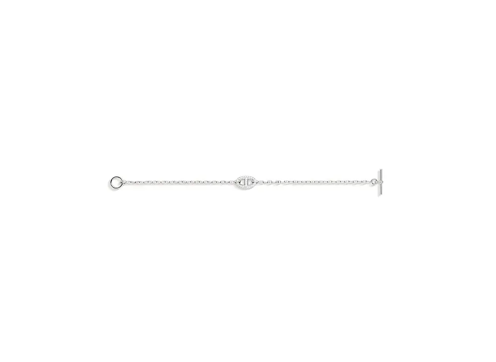 Hermes Farandole Bracelet "White Gold"