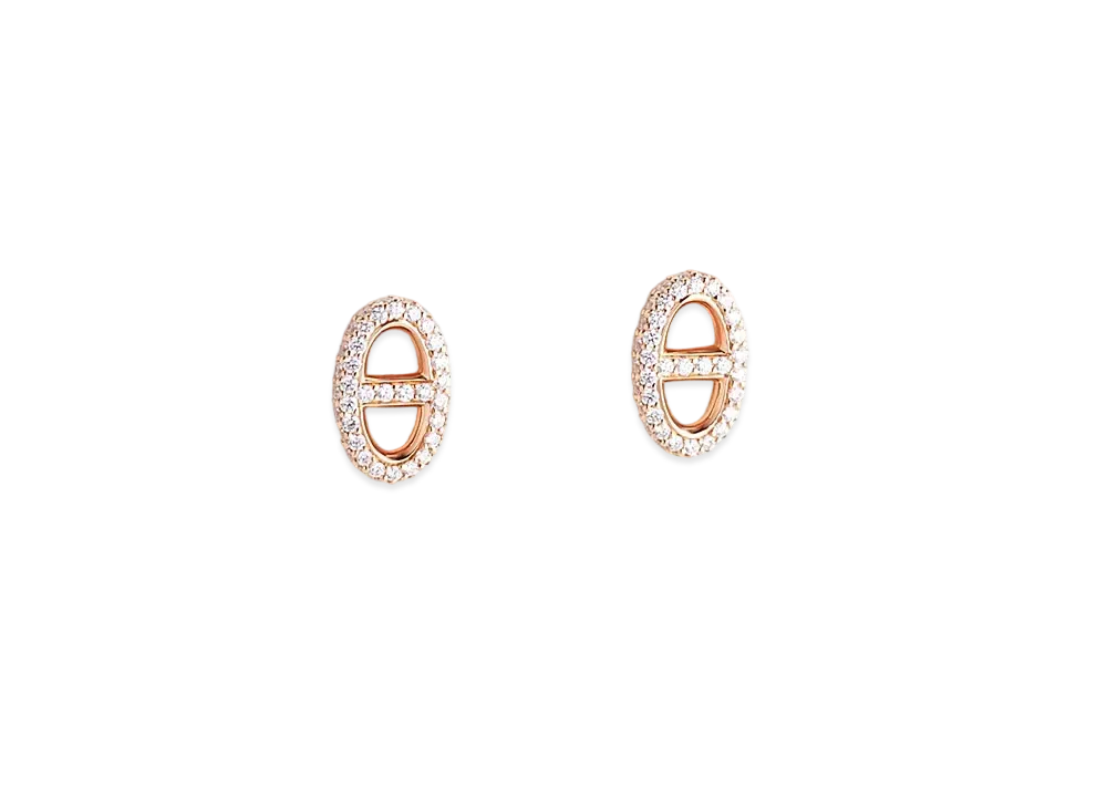 Hermes Farandole Earrings "Rose Gold"
