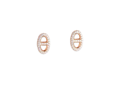 Hermes Farandole Earrings "Rose Gold"