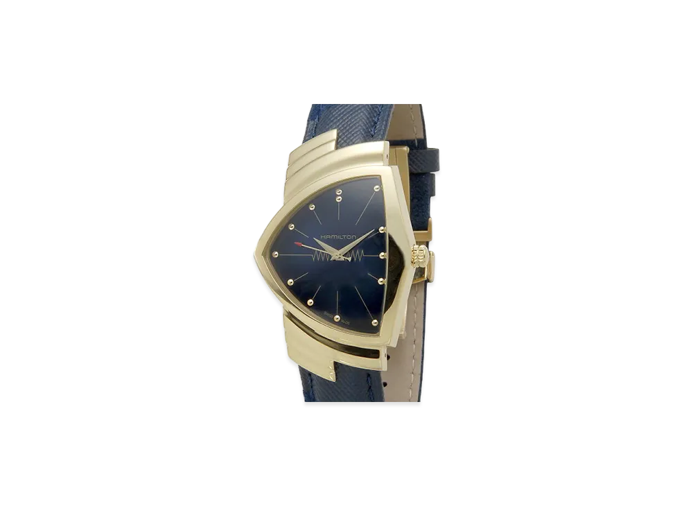 Hamilton Ventura Quartz "Stainless Steel/Navy"