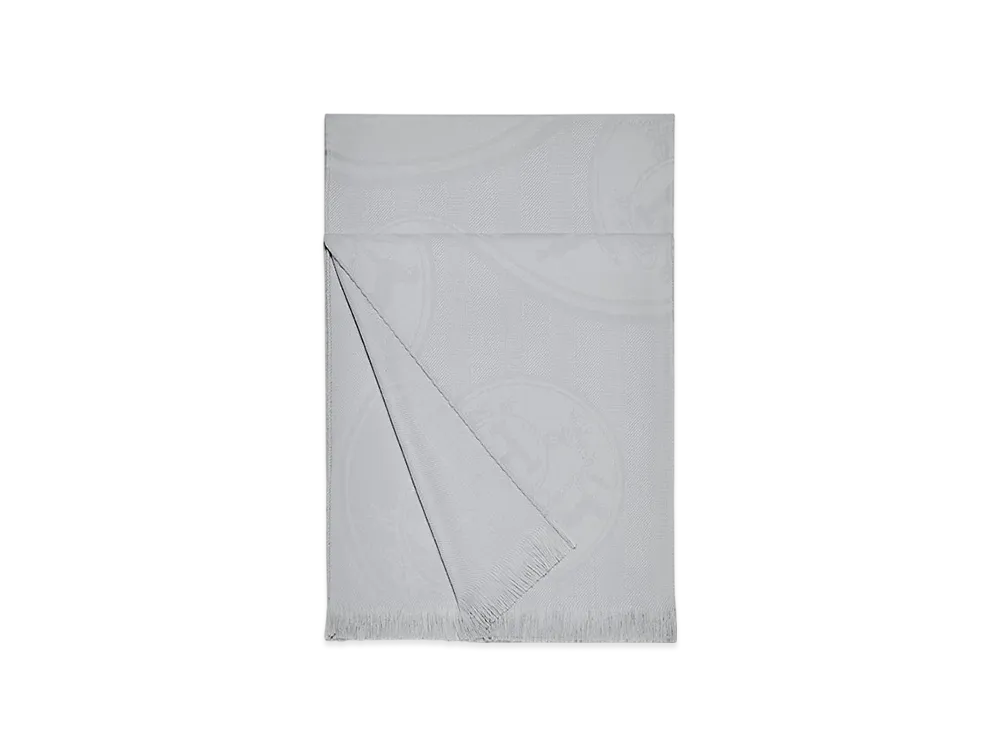 Hermes New Libris Stole "Gris Nuage"