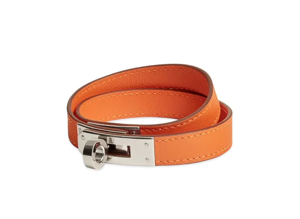 エルメス レザーブレスレット ケリー ドゥブルトゥール ボックスカーフ エルメス レザーブレスレット ケリー ドゥブルトゥール ボックスカーフ