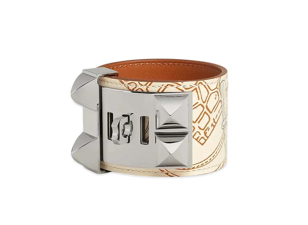 Hermes Collier de Chien Bracelet "Nata"