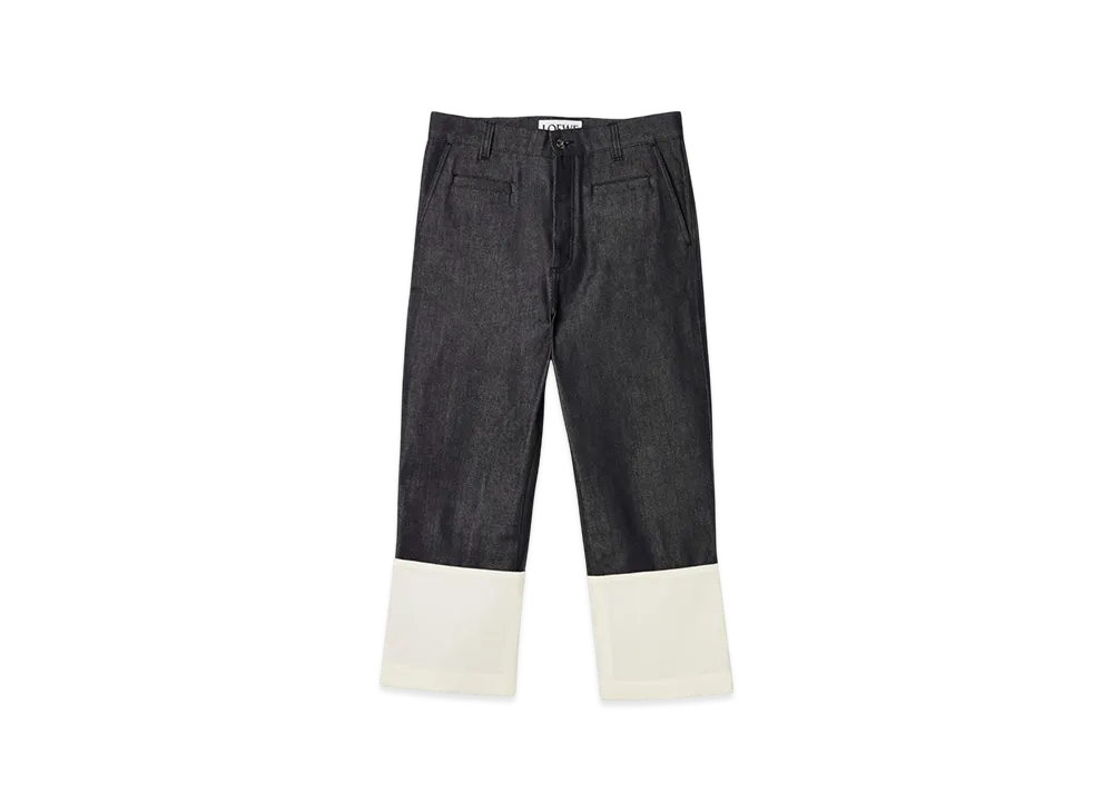 LOEWE Fisherman Jeans in Denim "Navy Blue"