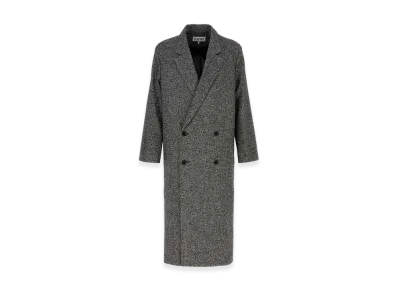 LOEWE Two-Tone Wool Blend Coat "Multicoloured"