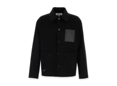 LOEWE Wool Blend Jacket "Black"