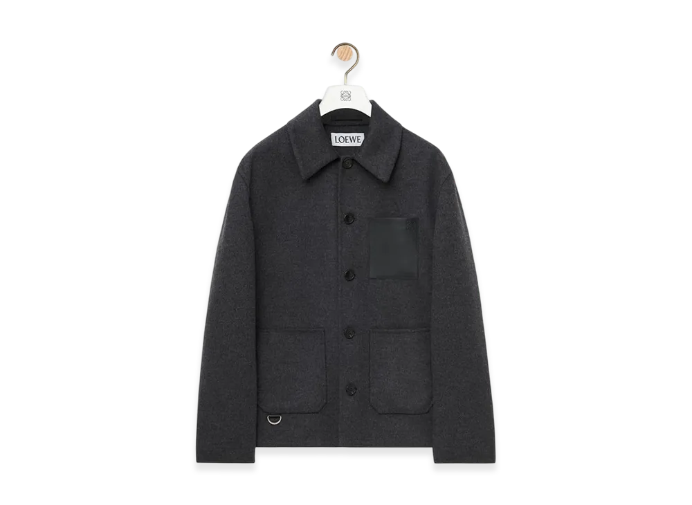 LOEWE Workwear Jacket "Charcoal Melange"