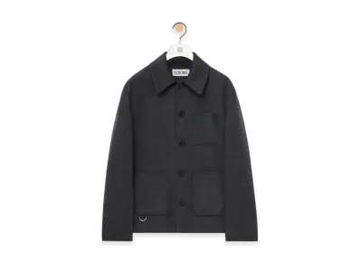 LOEWE Workwear Jacket "Charcoal Melange"