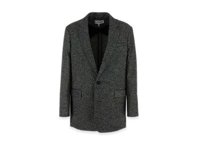 LOEWE Two-Tone Wool Blend Blazer "Multicoloured"