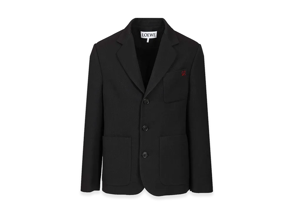 LOEWE Wool Jacket "Blue"