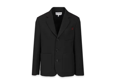 LOEWE Wool Jacket "Blue"