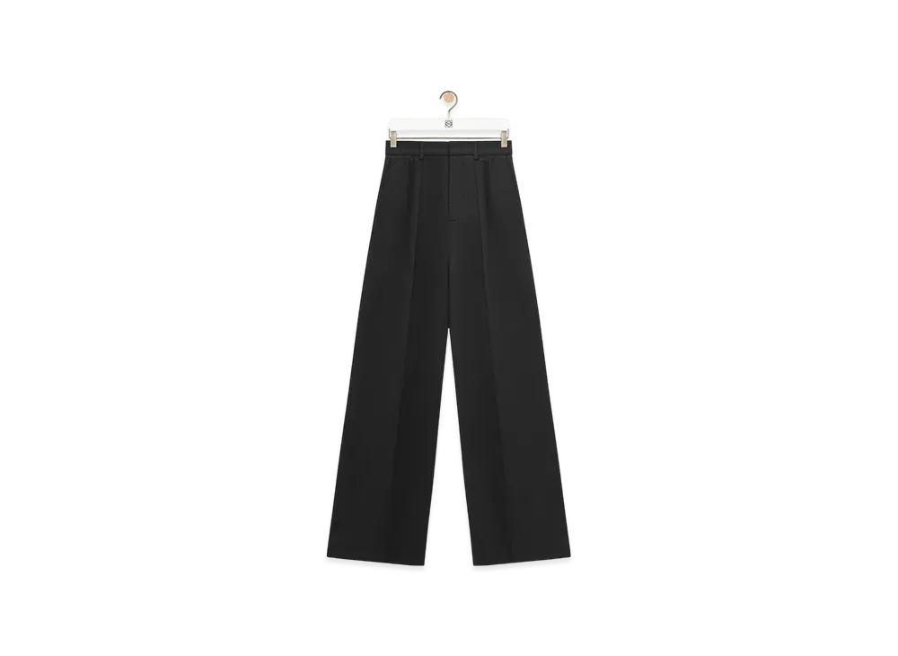 LOEWE Pleated Trousers "Black"