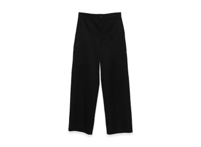 LOEWE Cotton And Silk Cargo Pants "Black"