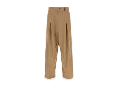LOEWE Camel Cotton Wide-Leg Pant "Camel"