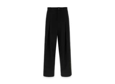 LOEWE Black Cotton Wide-Leg Pant "Black"