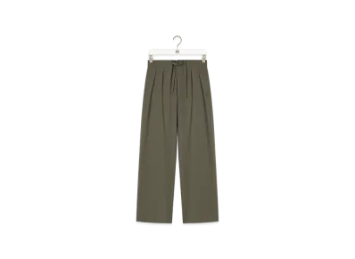 LOEWE Drawstring Trousers "Khaki Green"