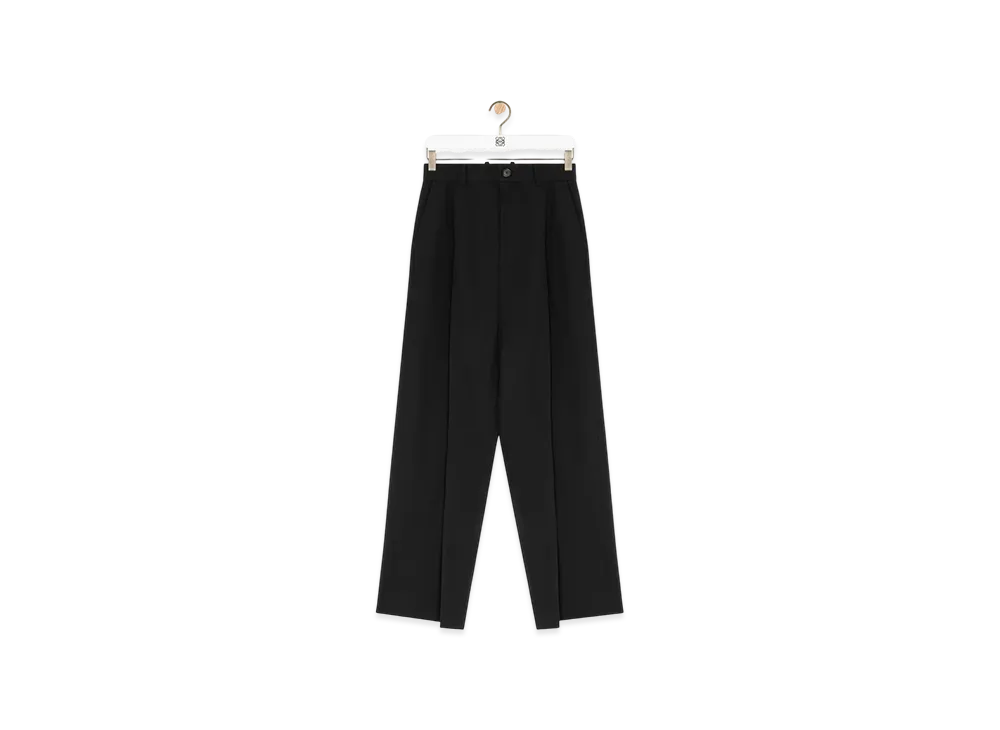 LOEWE Low-Crotch Trousers "Black"