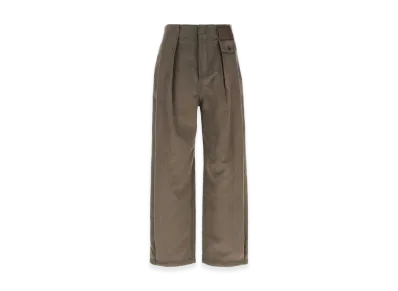 LOEWE Mud Flannel Pants "Brown"
