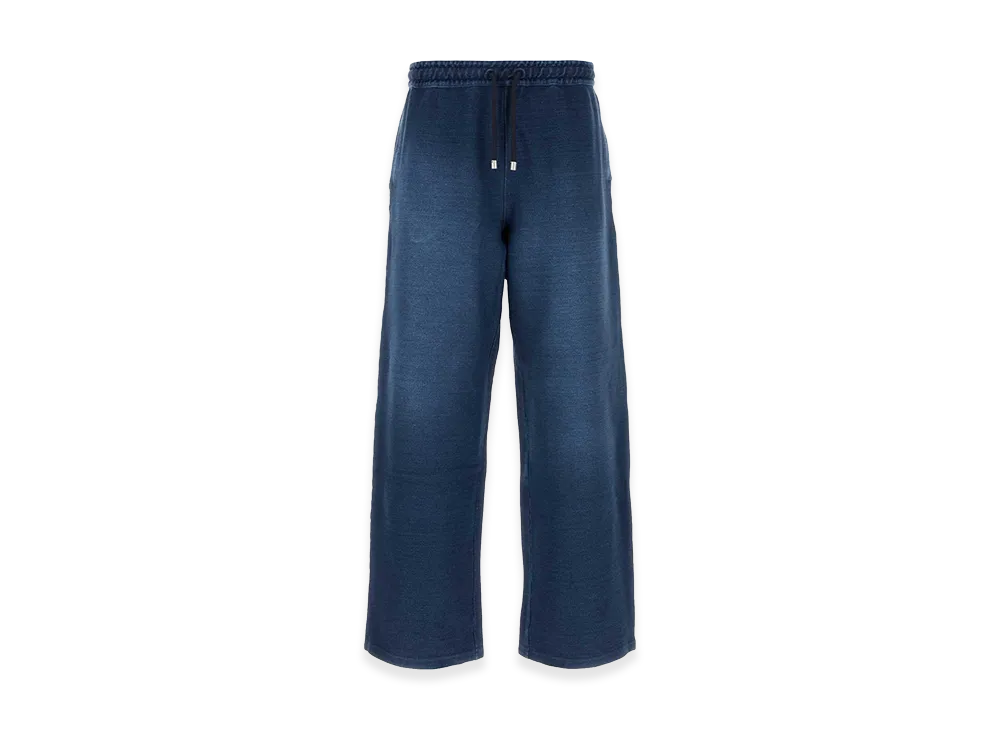 LOEWE Denim Blue Stretch Cotton Joggers "Blue"