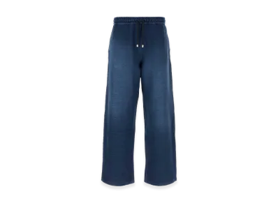 LOEWE Denim Blue Stretch Cotton Joggers "Blue"
