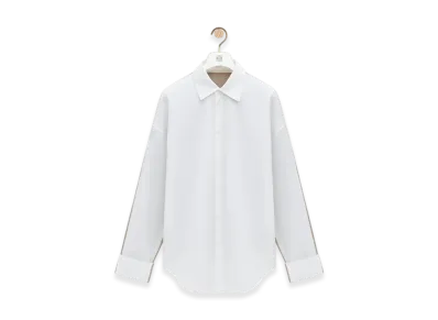 LOEWE Hybrid Shirt "White/Beige"
